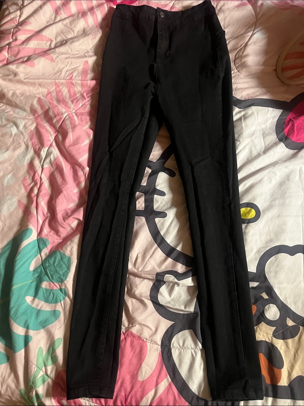 PrettyLittleThing Black Skinny Jeans - Slim Fit